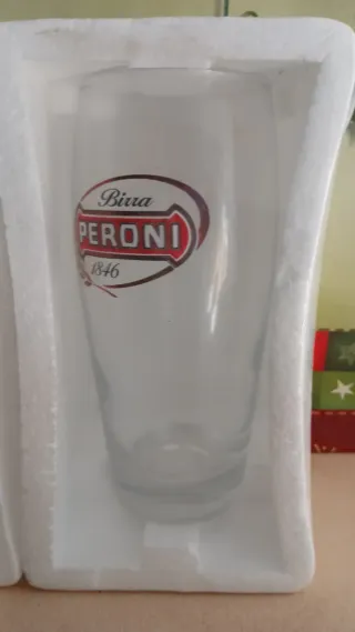 Set 3 Bicchieri Birra Peroni