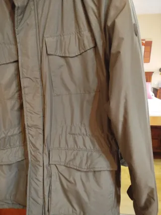 Chaquetón de Álvaro Moreno color Marrón oscuro