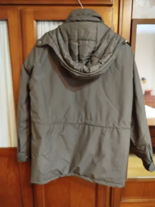 Chaquetón de Álvaro Moreno color Marrón oscuro