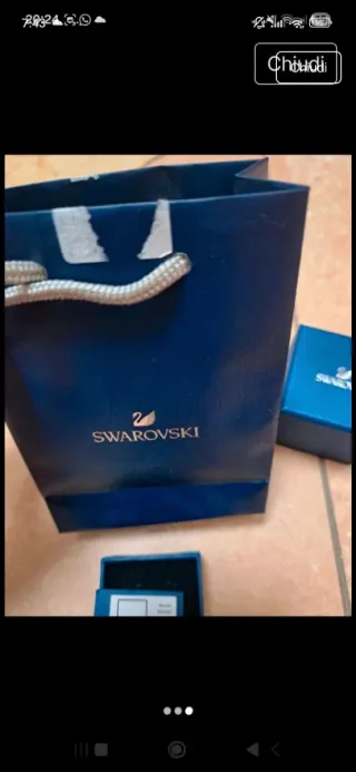 Anelli Swarovski donna oro e argento