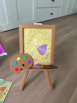 Muñeca Rapunzel Disney Animators + Accesorios