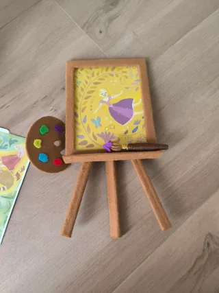 Muñeca Rapunzel Disney Animators + Accesorios