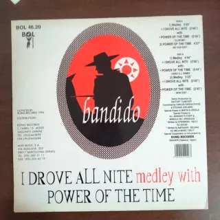 1994 ELECTRÓNICA Vinilo bandido piropo BOL records