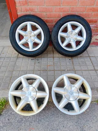 Llantas Peugeot 406 Coupe 4uds 15 pulgadas
