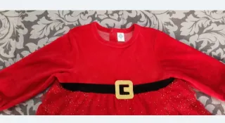 Vestido de Santa Claus para bebé