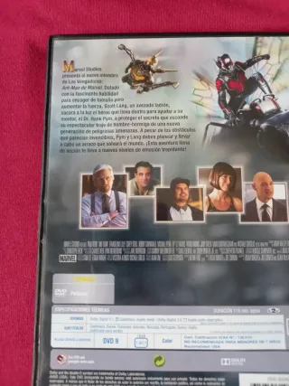 Ant-Man y Avispa DVD Marvel