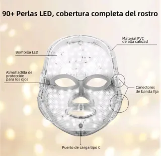 Mascarilla Facial LED Gokoko