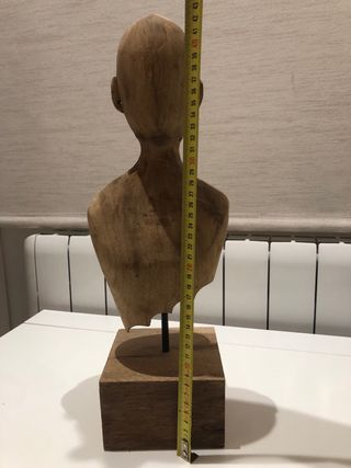 Figura Busto Madera