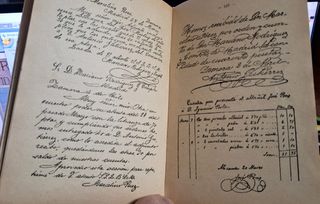 Manuscrito metódico - Bori y Fontestá 1920.
