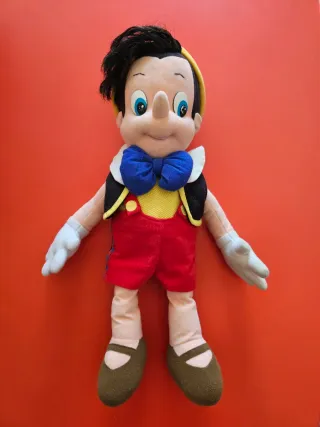 Peluche vintage Pinocho de Mattel de 1992 45 cm
