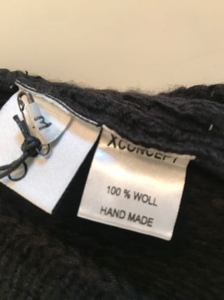 X Concept Sciarpa Nera Taglia M