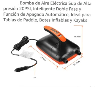 Bomba Aire Eléctrica SUP Alta Presión 20PSI