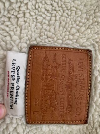 Chaqueta Levi's vaquera con borreguito Talla L