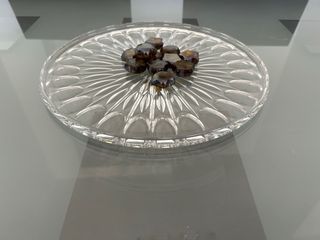 Centro de mesa cristal con estrellas
