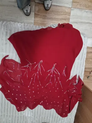 Vestido rojo talla 42