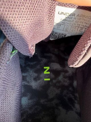 Scarpe Under Armour Crossfit Viola/Verde