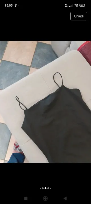 Mini abito con strass