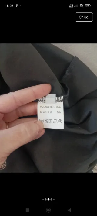 Mini abito con strass