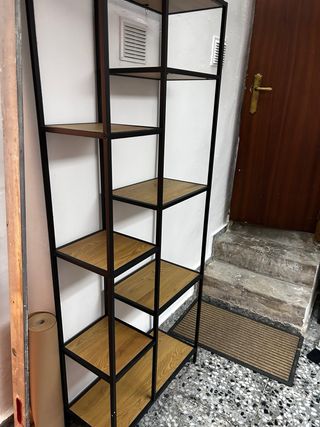 Estantería JYSK Trappedal metal/madera