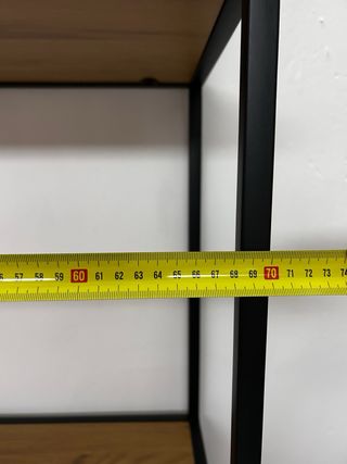 Estantería JYSK Trappedal metal/madera