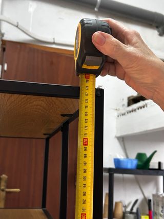 Estantería JYSK Trappedal metal/madera