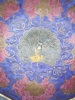 Vacía bolsillos o cuenco decorativo indio