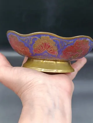 Vacía bolsillos o cuenco decorativo indio