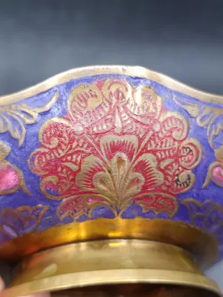 Vacía bolsillos o cuenco decorativo indio