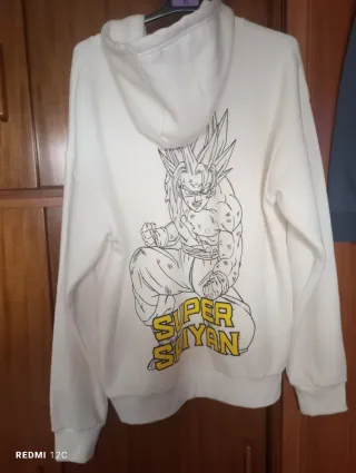 Sudadera Dragon Ball Z Blanca