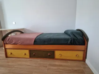 Cama nido con cajones