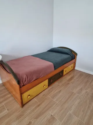 Cama nido con cajones
