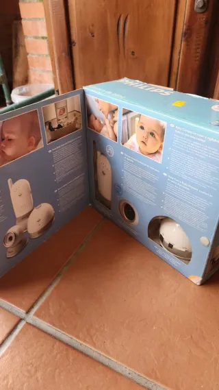 Cámara Vigilabebés Philips Baby Cam SC490