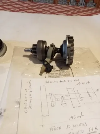 Bendix 9002-336-201 Piñón 10 Dientes