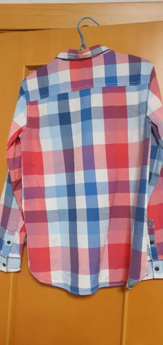 Camisa cuadros niño 14 años