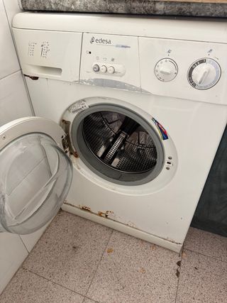 Lavadora Edesa blanca 7kg