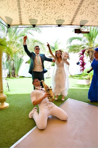 Saxofonista para bodas en Murcia y Alicante