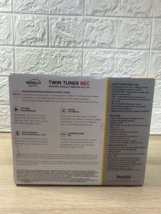 Digiquest Twin Tuner Rec - Decodificador Digital t