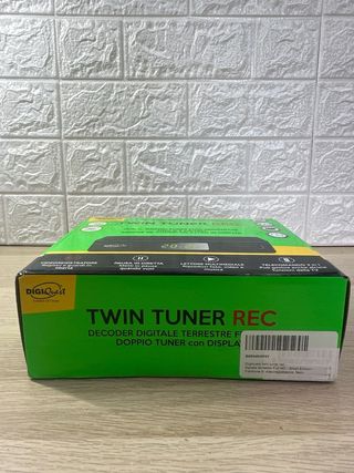 Digiquest Twin Tuner Rec - Decodificador Digital t
