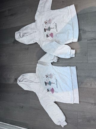 Sudaderas (2-3 años) 98 cm mellizas gemelas