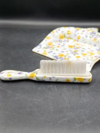 Juego de escoba y recogedor de mesa de porcelana