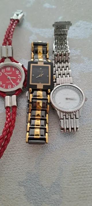 Lote 5 Relojes Mujer