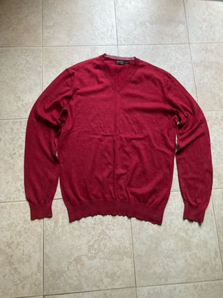 Jersey Massimo Dutti Rojo Talla S