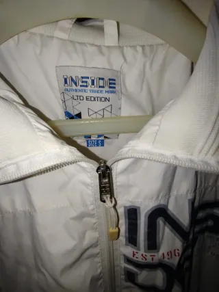 Cortavientos INSIDE Hombre Blanco