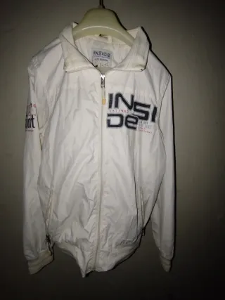 Cortavientos INSIDE Hombre Blanco