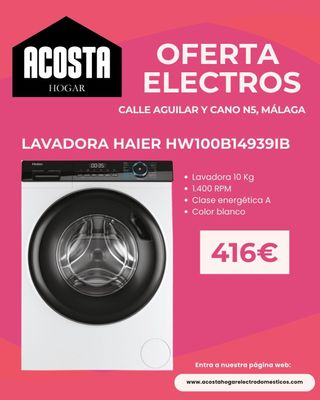 Lavadora Haier HW100B14939IB 10 Kg