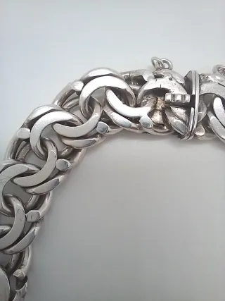 Pulsera Garivaldi de Plata (5-146)