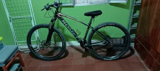 Bicicleta de Montaña Romet Mustang Negra