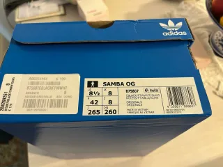 Adidas Samba Sneakers Nere e Bianche