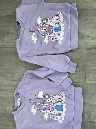 Sudaderas (18-24m) 92 cm mellizas gemelas