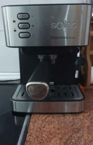 Cafetera Espresso Acero Inoxidable
